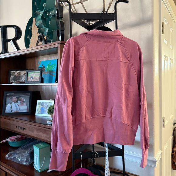 Pink Quarter-Zip Pullover - Picture 2 of 5